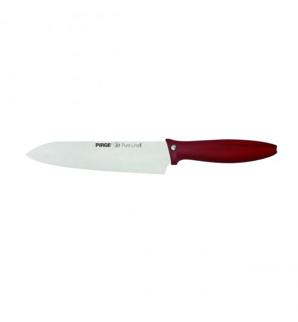 PİRGE PURE LİNE ŞEF BIÇAĞI 21 CM BORDO - 1