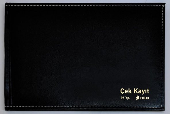 Çek Kayıt Defteri 96 Yaprak 17x24 cm - 1