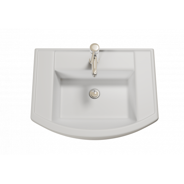 Olivin Etajerli Lavabo 65'lik Banyo Lavabosu - 2