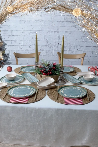 Keramika Berenice Kahvaltı Takımı 14 Parça 6 Kişilik 21730 - 3