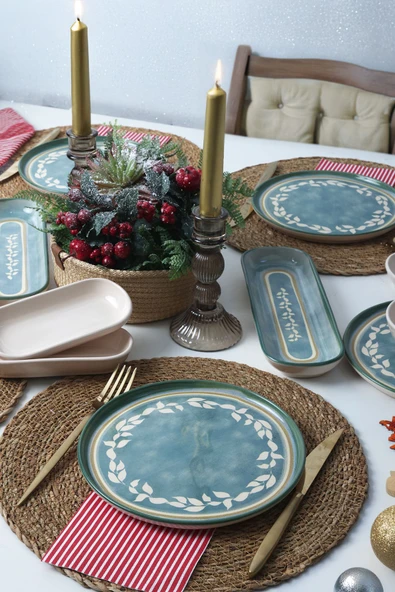 Keramika Berenice Kahvaltı Takımı 14 Parça 6 Kişilik 21730