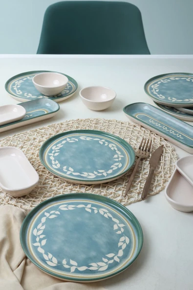 Keramika Berenice Kahvaltı Takımı 14 Parça 6 Kişilik 21730 - 7