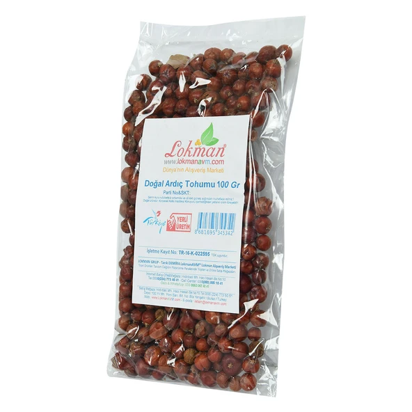 LokmanAVM Ardıç Tohumu Tane Doğal 100 Gr Paket - Resim 3