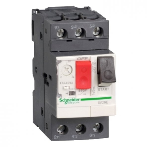Schneider GV2ME08 2,5-4 Amper Motor Koruma Şalteri (Termik Şalter) - 3