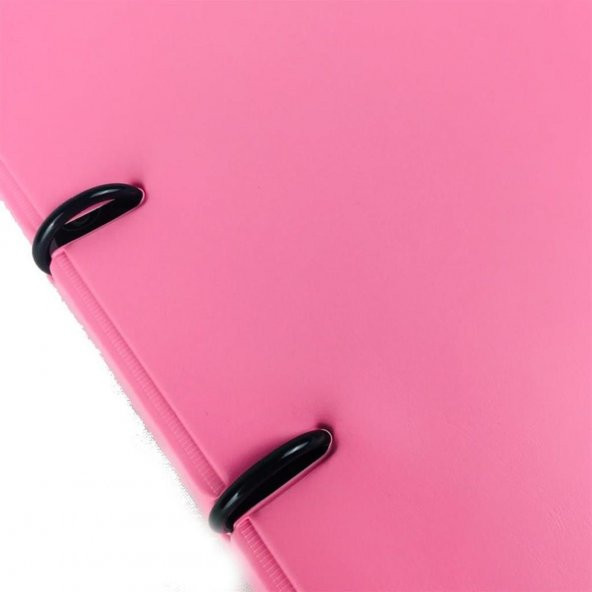 Önder Raınbow Colors 2 Halkalı Pvc Pembe 121-23 - 2