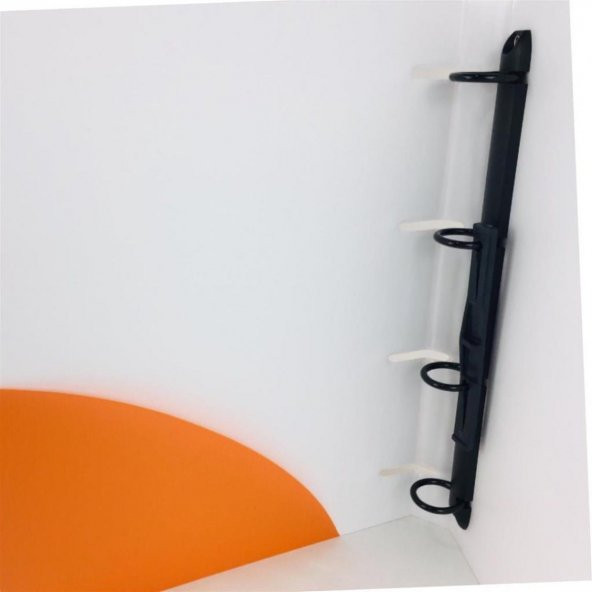 Önder Raınbow Colors 4 Halkalı Pvc Turuncu 122-18 - 2