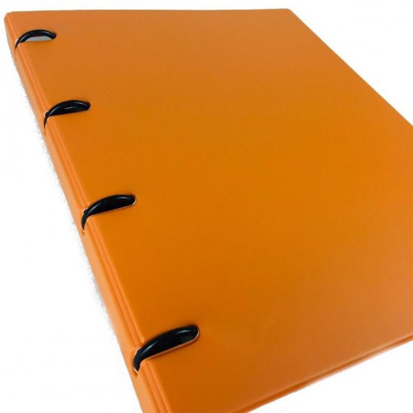 Önder Raınbow Colors 4 Halkalı Pvc Turuncu 122-18 - 3