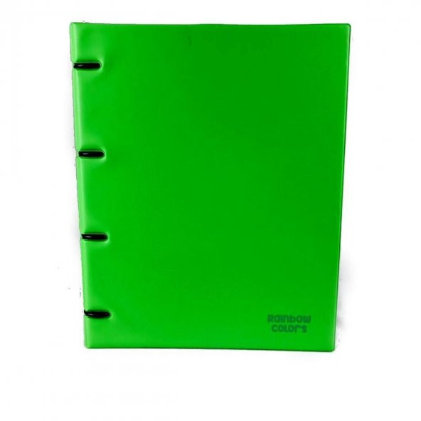 Önder Raınbow Colors 4 Halkalı Pvc Yeşil 122-19 - 2