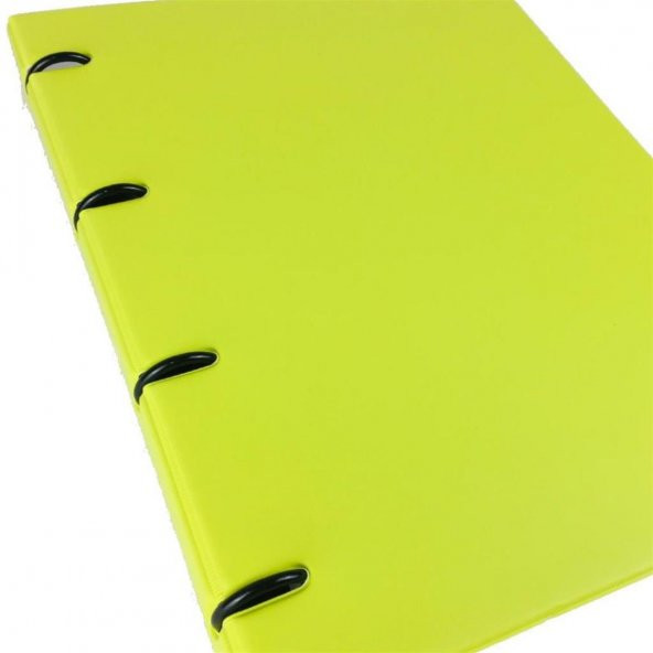 Önder Raınbow Colors 4 Halkalı Pvc Sarı 122-20 ürün görseli