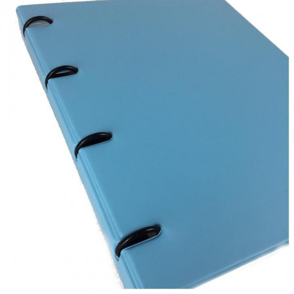 Önder Raınbow Colors 4 Halkalı Pvc Açık Mavi 122-21