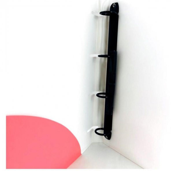 Önder Raınbow Colors 4 Halkalı Pvc Pembe 122-23 - 2