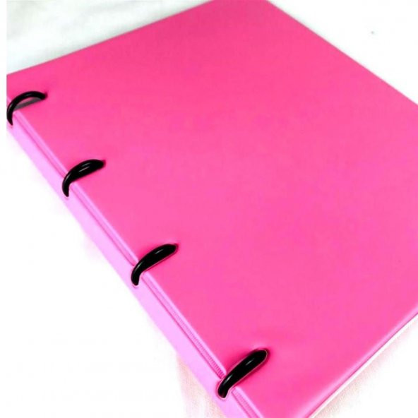 Önder Raınbow Colors 4 Halkalı Pvc Pembe 122-23 - 3