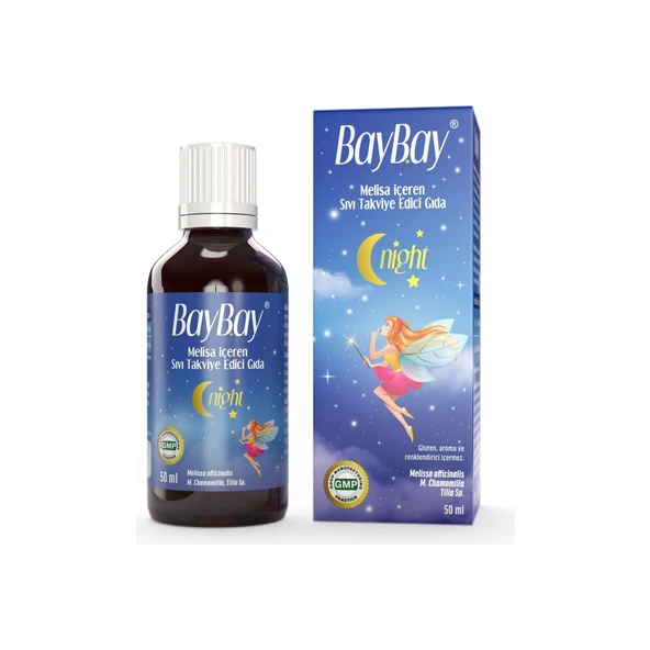 Baybay Night Melisa Ekstresi Damla 50 ml