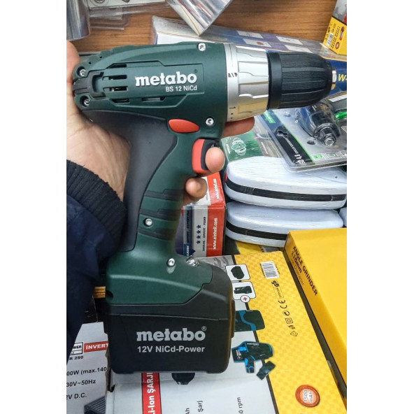 Metabo BS12 Ni-Cd SC60 Akülü Vidalama
