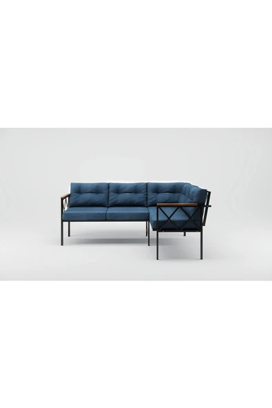adımshops 2 2 Köşe Balkon-bahçe-kafe-çay Seti-koltuk Takımı-mutfak Köşe-ofis Koltuğu (YÖN DEĞİŞTİRİLEBİLİR) - 1