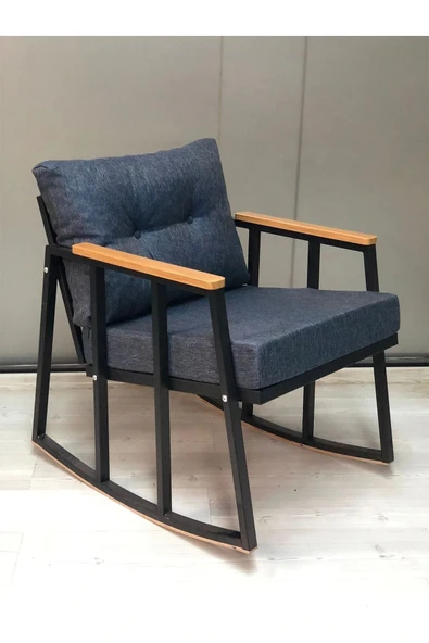 adımshops Adınshops Sallanan Sandalye Tv Koltuğu Kafe-balkon-mutfak-berjer-ofis-salon Sallanır Tekli Koltuk