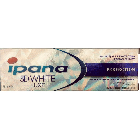 IPANA 3D WHITE LUXE 75ml. PERFECTION