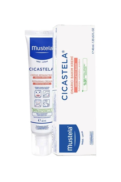 Mustela Cicastela 40 ml Onarıcı Bebek Bakım Kremi