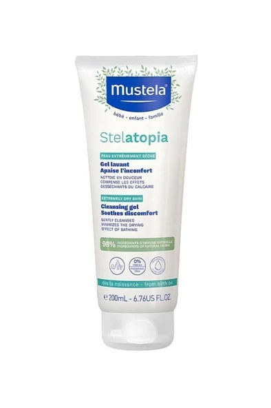 Mustela Stelatopia Cleansing Gel Şampuan 200 ml