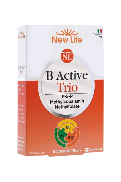 New Life B Active Trio 30 Tablet ürün görseli 1