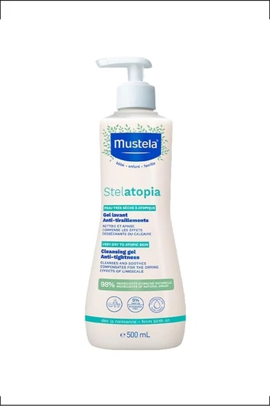 Mustela Stelatopia Cleansing Gel Şampuan 500 ml