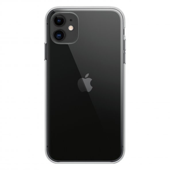 FitCase iPhone 12 Mini Kılıf Kamera Korumalı Silikon Şeffaf Arka Kapak