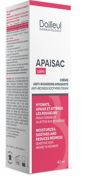 Biorga Apaisac Anti Redness Kızarıklık Karşıtı Yatıştırıcı Krem 40 ml - 2