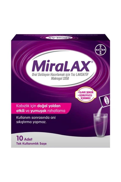 Miralax 10 Saşe ürün görseli 1