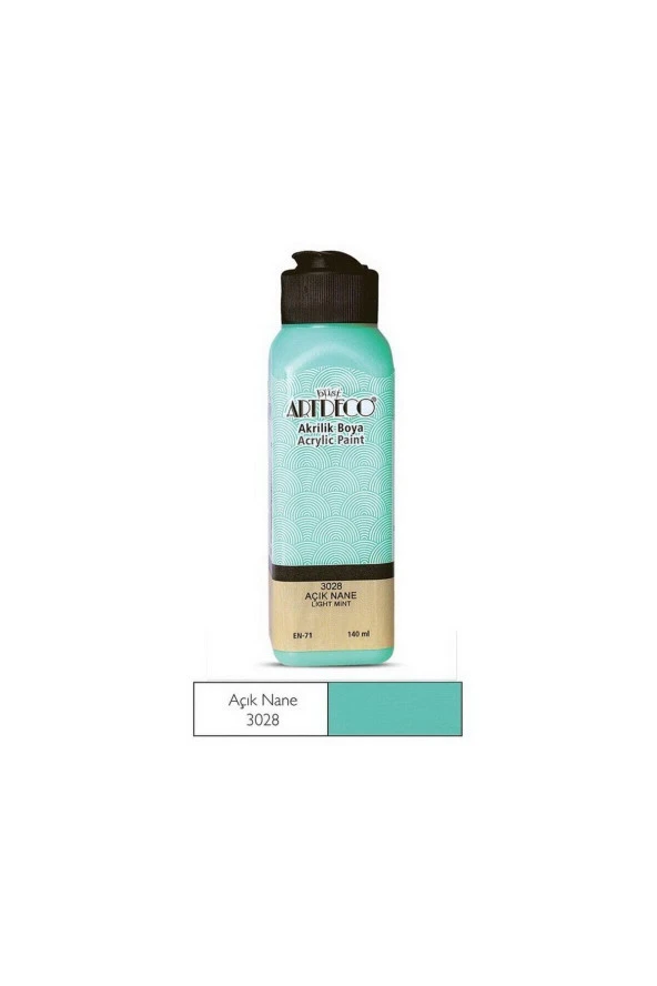 Artdeco Akrilik Boya 140 Ml Açık Nane