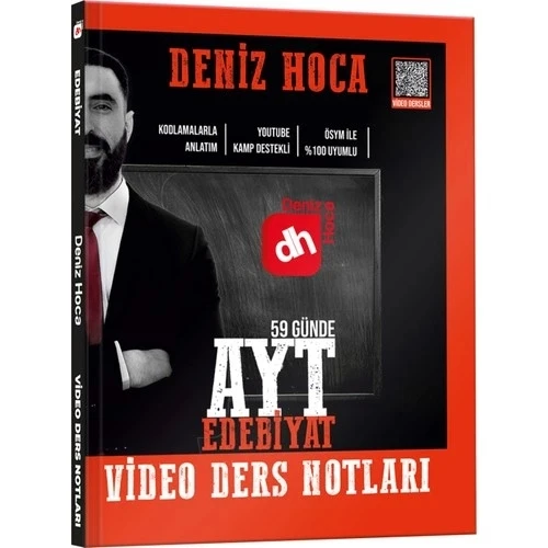 DENİZ HOCA 59 GÜNDE AYT EDEBİYAT VİDEO DERS NOTLARI  KR AKADEMİ