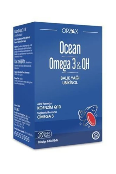 OCEAN OMEGA 3 QH 30 SOFT KAPSÜL