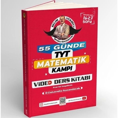 55 GÜNDE TYT MATEMATİK KAMPI VİDEO DERS KİTABI BIYIKLIMATEMATİK