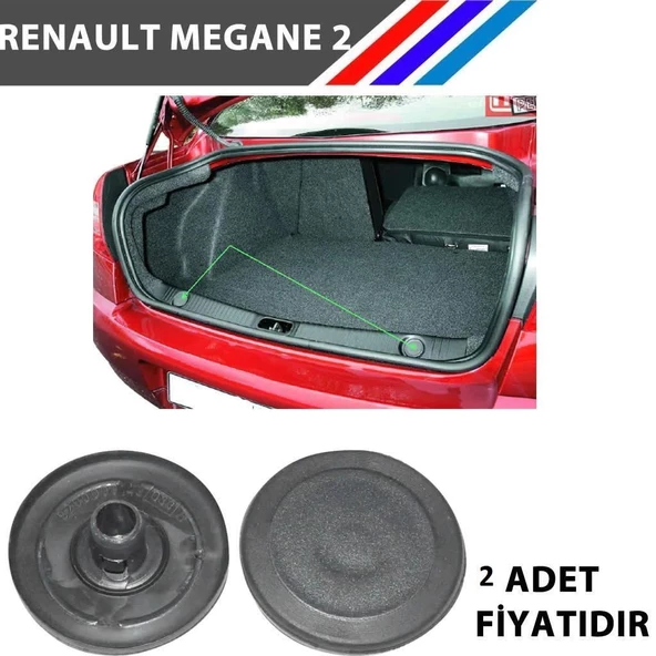 Renault Megane 2 Bagaj Kapak Tapası 8200009149 2 'li Takımı M1272