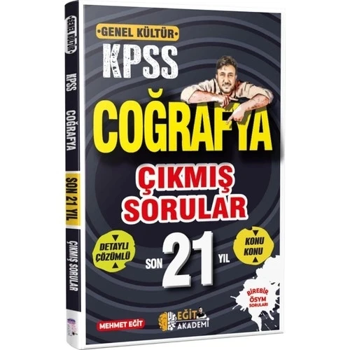 KPSS GK COĞRAFYA SON 21 YIL ÇIKMIŞ SORULAR  EĞİT AKADEMİ