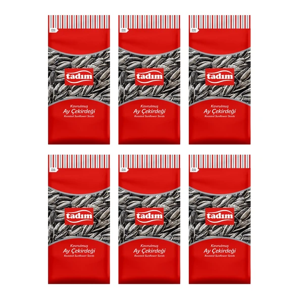 Tadım Ayçekirdeği 180 gr Kavrulmuş Siyah x 6 Adet