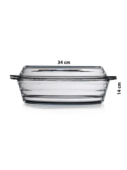 Paşabahçe 590003 Borcam Kapaklı Tencere 2900 cc 25.1x22 cm - 4