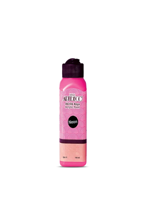 Artdeco Akrilik Boya 140 ML Fosforlu Pembe