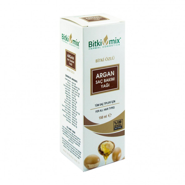 Bitkimix Argan Saç Bakım Yağı 150 ml