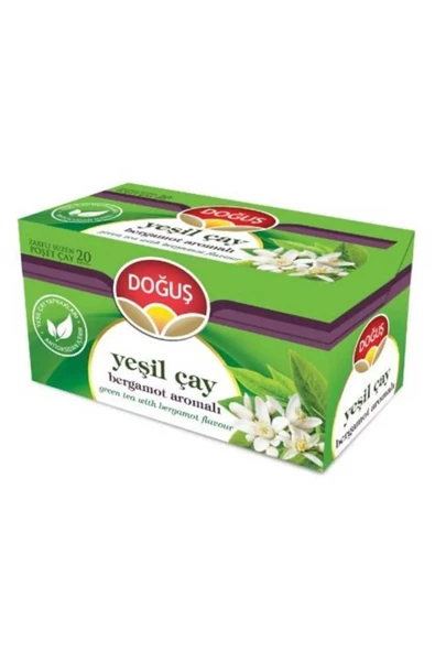 6'lı Doğuş Bergamot Yeşil Çay 20'li 35 Gr. (Bitki Çayı)