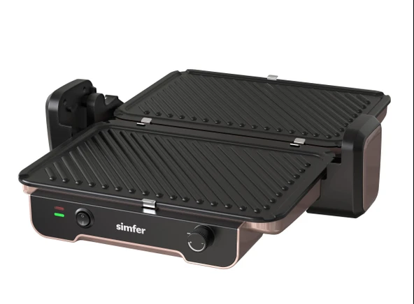 Simfer Gusto 6 Dilim Tost Makinesi Rosegold SK-4644 - Resim 5