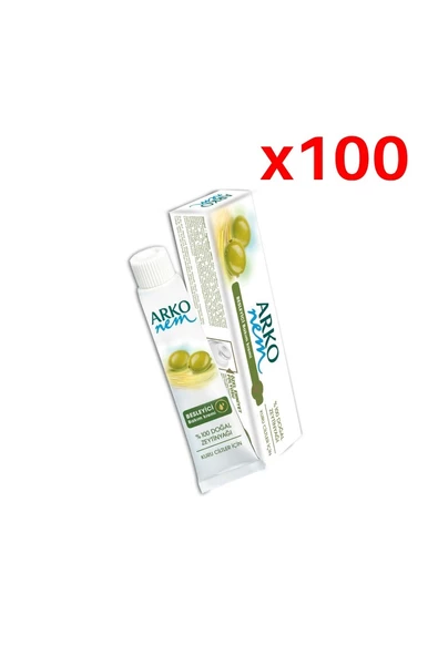 Arko Zeytinyağlı Besleyici 20 ml Bakım Kremi 100 Adet