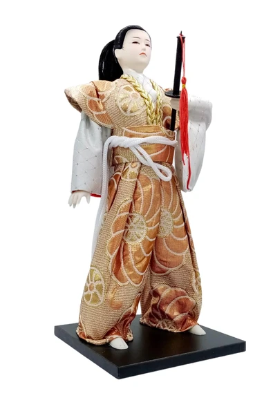Geleneksel Japon Yakuza Ninja Bebek Kabuki Biblo 30 cm No.3 - 12