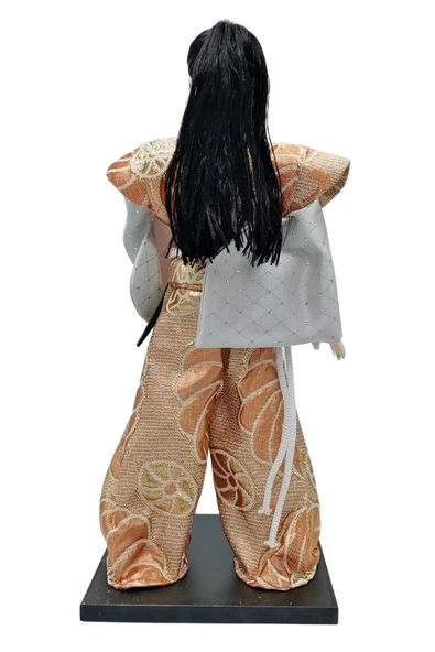 Geleneksel Japon Yakuza Ninja Bebek Kabuki Biblo 30 cm No.3 - 9
