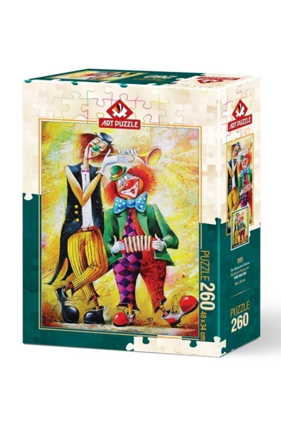 Art Puzzle Müzisyen Palyaçolar 260 Parça Puzzle