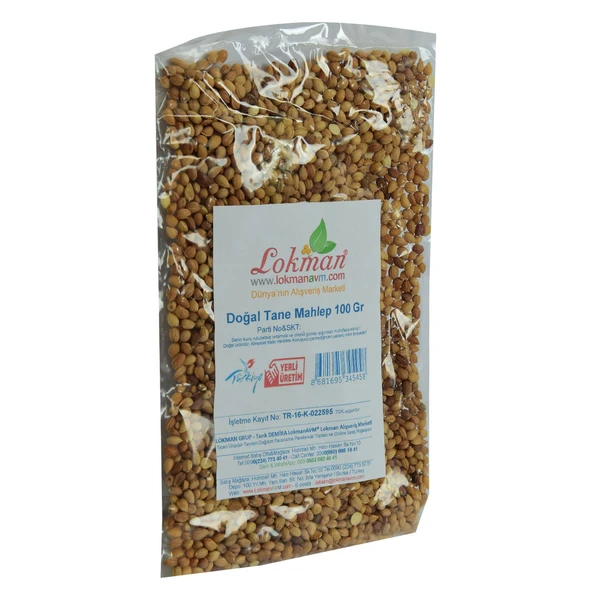 Mahlep Doğal Tane 100 Gr Paket - Resim 4