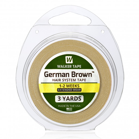 Walker Tape - German Brown™ Roll Tape - Protez Saç Bandı Rulo  3/4'' X 3 Yard (2cm x 2.74m)