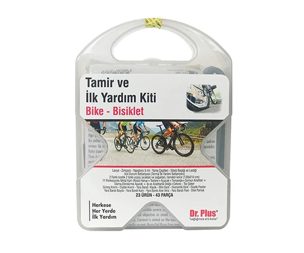 Dr Plus Tamir ve İlk Yardım Kiti Bisiklet Minikit 36Parça