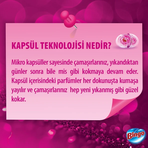 Bingo Soft Konsantre Çamaşır Yumuşatıcısı Begonvil 1440 ml X 6 Adet - 7