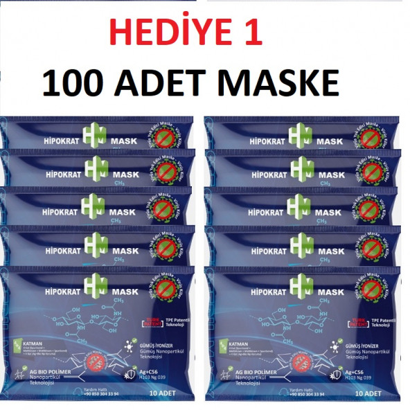 HİPOKRAT MASK DEZENFEKSİYON SPREY MAKİNASI NANO TEKNOLOJİ - 2