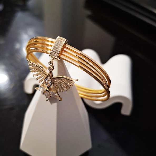 Charm Ajda Ankakuşu Altın Bilezik Ziynet Gold ZG2120 - 3